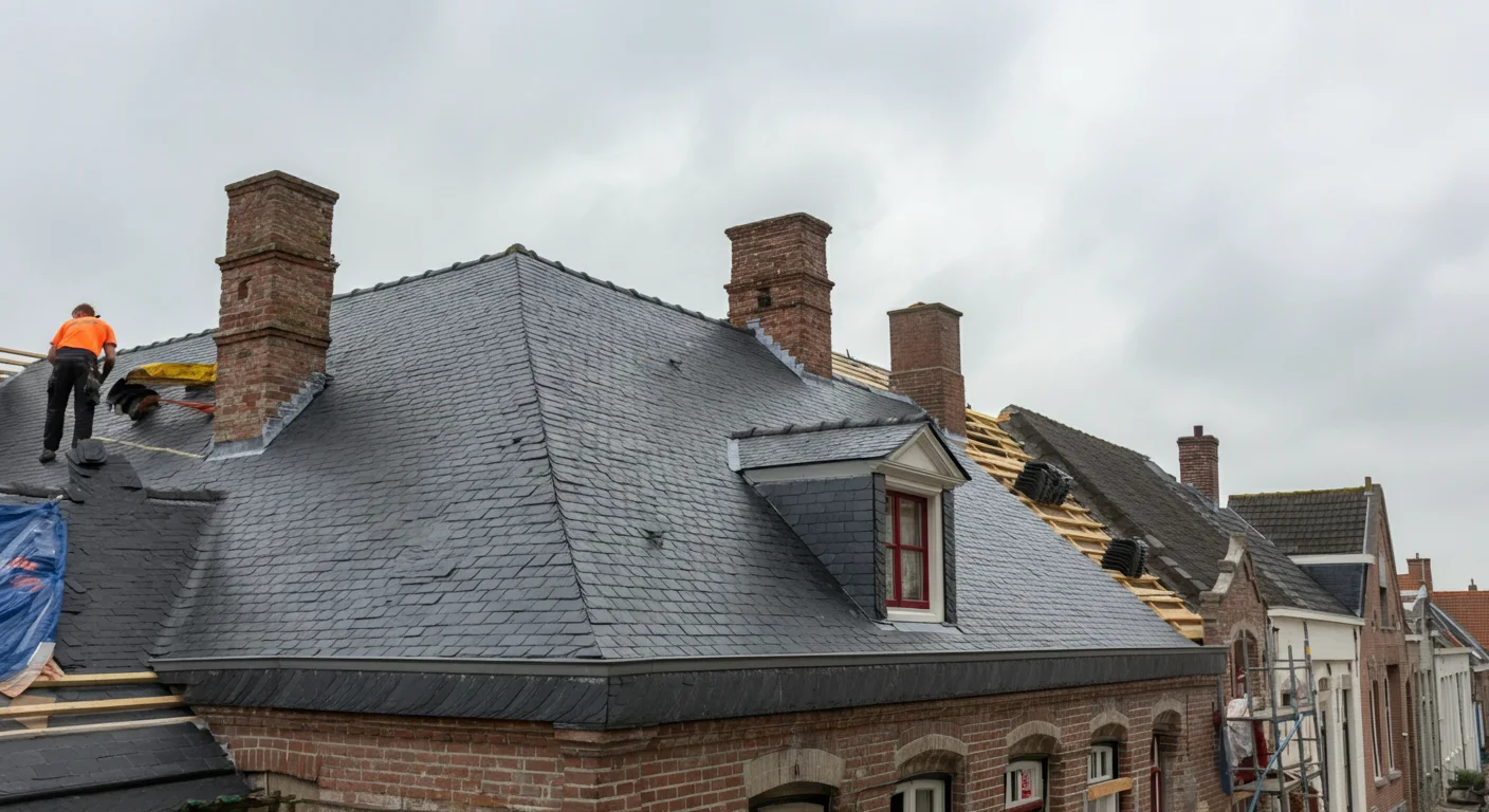 Ardoise naturelle en Belgique : prix au m², pose et entretien 2026