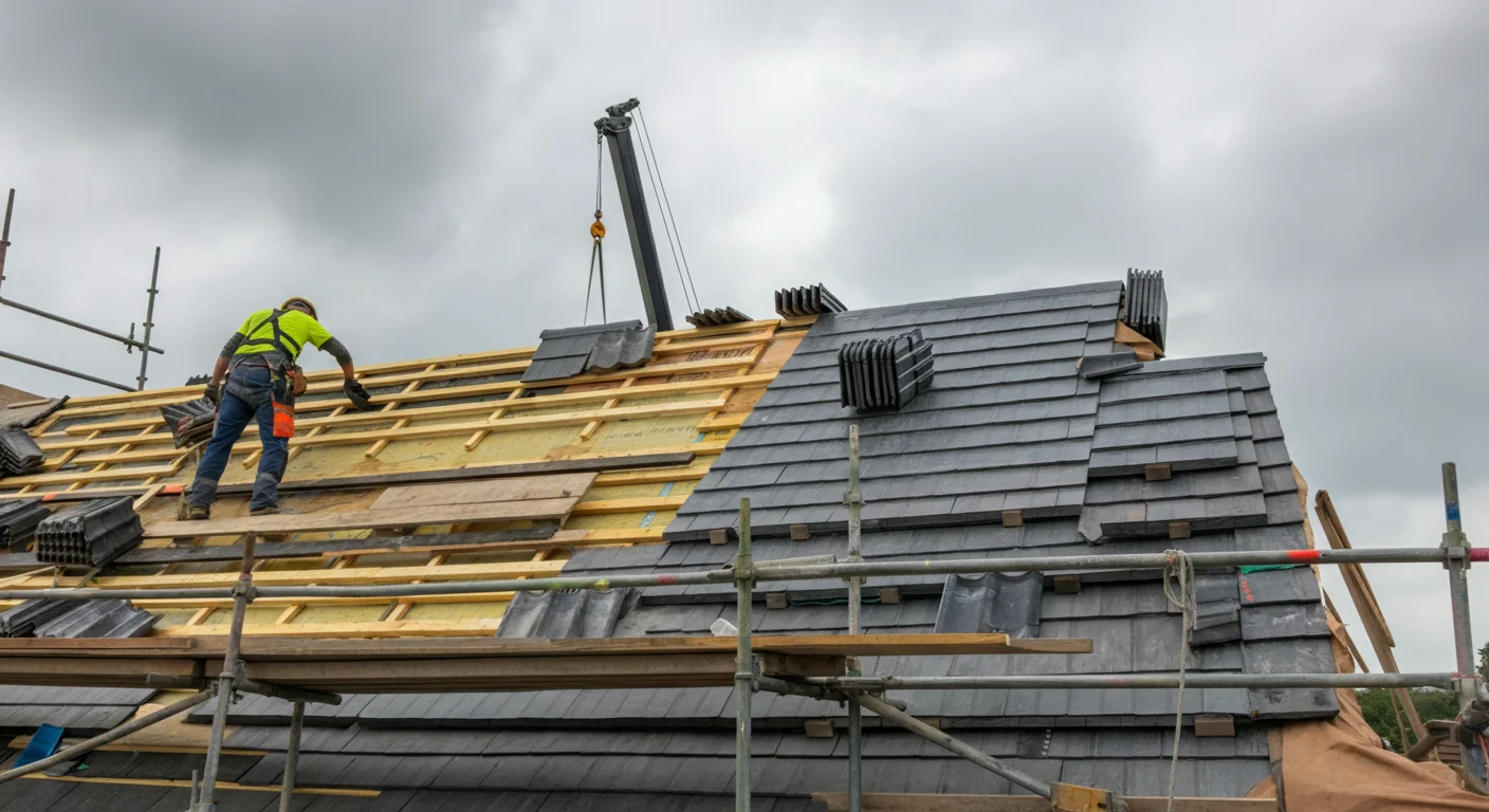 Chantier de toiture : étapes, délais et planning en Belgique 2026